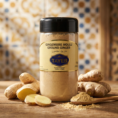TAYEB Ground Ginger 170g – Premium Organic Ginger Powder for Baking, Tea, Smoothies & Asian Cooking