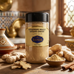 TAYEB Ground Ginger 170g – Premium Organic Ginger Powder for Baking, Tea, Smoothies & Asian Cooking