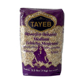 TAYEB Tchicha Medium Barley Semolina 2.2 lb (1kg) – Moroccan Semoule d’Orge for Soups & Traditional Cooking
