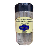 TAYEB Ground Black Pepper 150g – Premium Moroccan Black Pepper Powder for Everyday Cooking & Seasoning