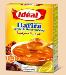 Idéal Harira Vegetable Moroccan Soup 4.76 Oz - Halal Authentic Traditional Recipe