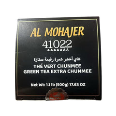 Al Mohajer Premium Green Tea 41022 - Extra Chunmee - 500g (1.1 lb)