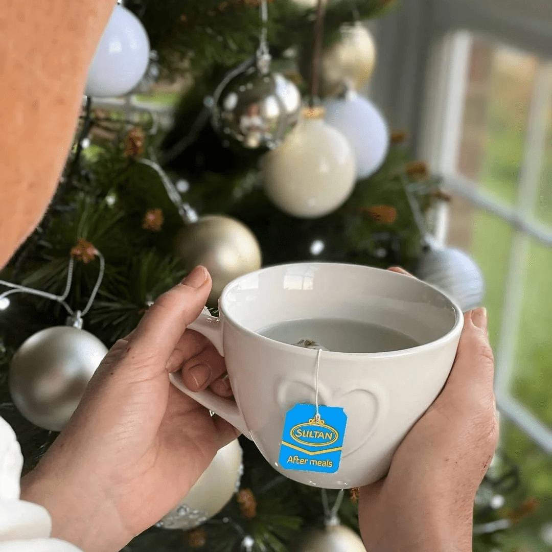 Sultan After Meals Caraway, Rosemary and Peppermint Tea - 20 Tea Bags - Handmade by My Poufs