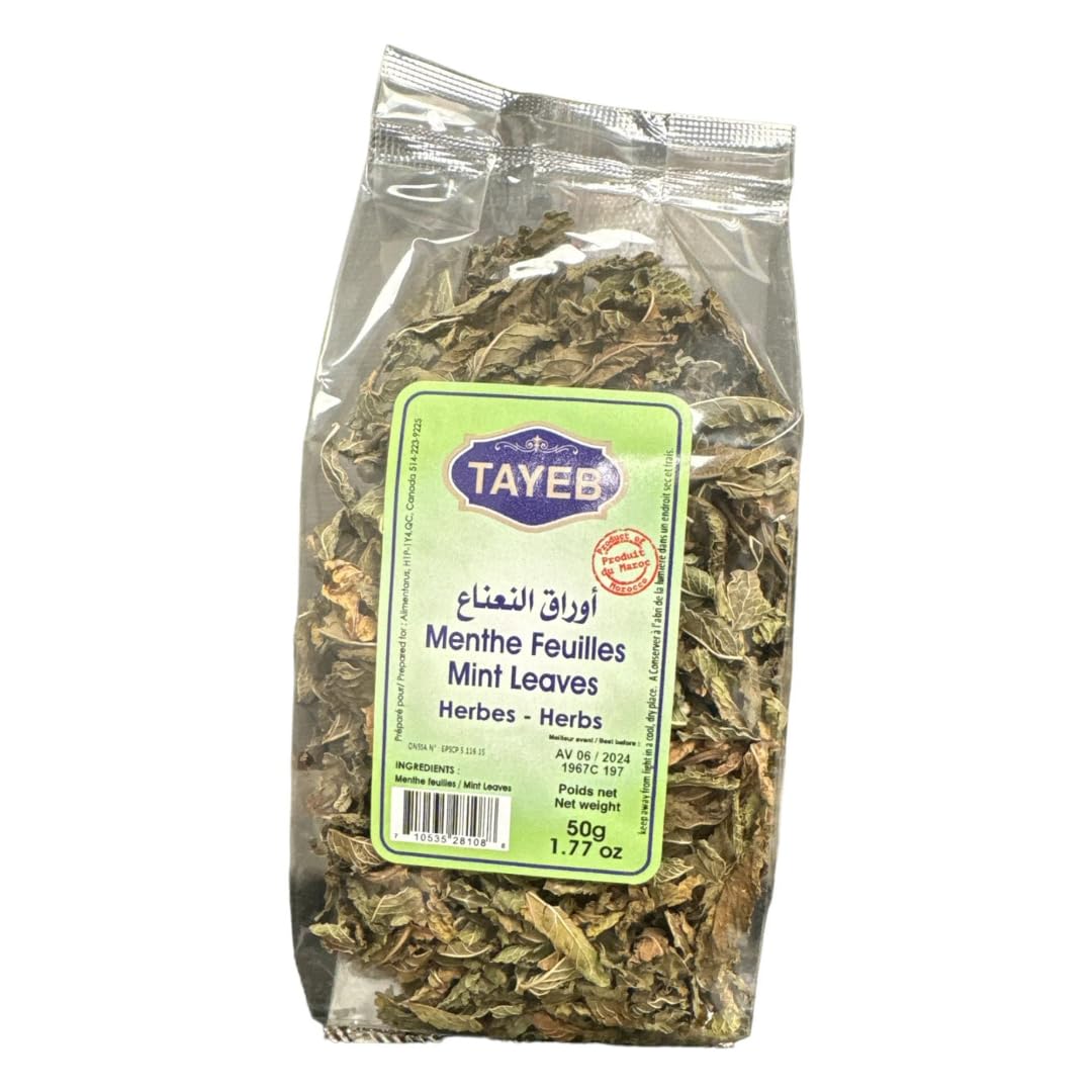 Tayeb dried mint leaves, 50 g