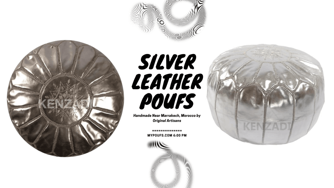 Discover the Enchanting World of Moroccan Silver Pouf: Your Ultimate Guide - My Poufs