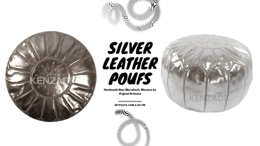 Discover the Enchanting World of Moroccan Silver Pouf: Your Ultimate Guide - My Poufs