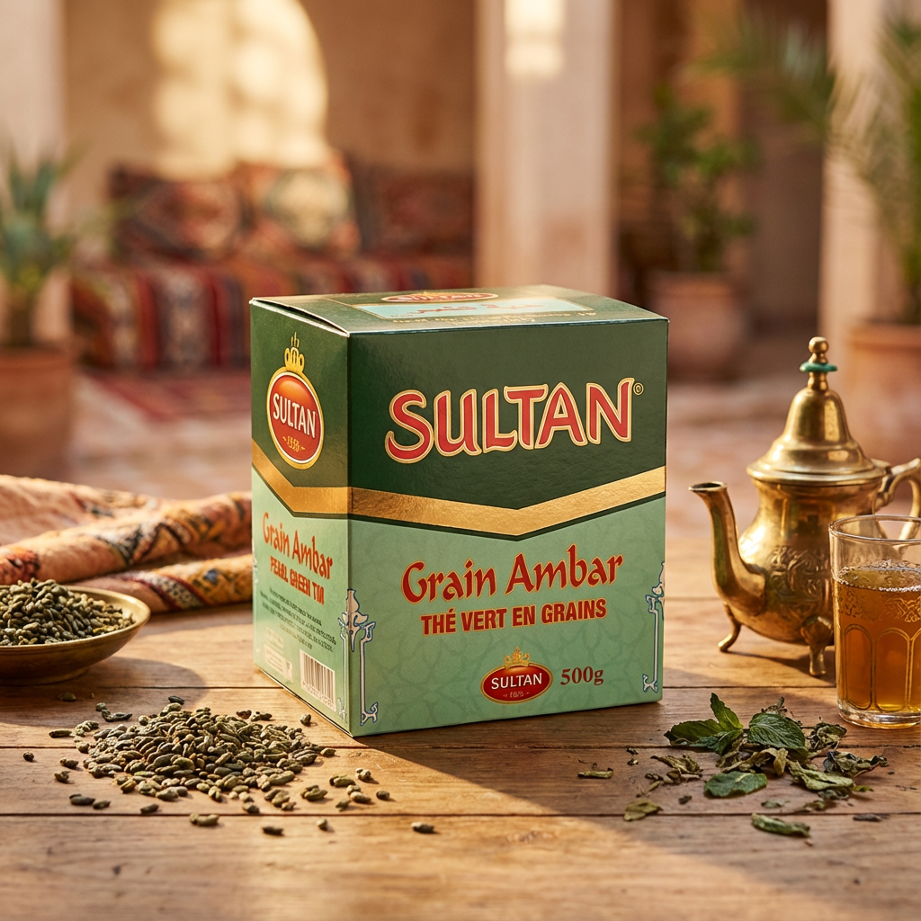 Moroccan Grain Ambar 500g by Sultan Tea
