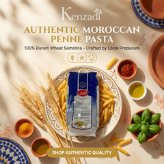 Alitkane Penne Pasta – 100% Durum Wheat, 500g | Authentic Moroccan Pasta