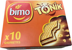 Moroccan Bimo Tonik - Wafer with Chocolate, Pack of 10