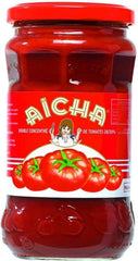 Aicha Double Concentrated Tomato Paste 720ml – Premium Moroccan Quality Glass Jar
