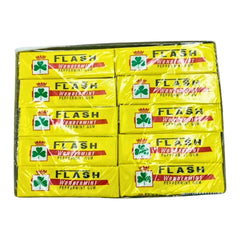 Flash Wondermint Peppermint Gum – 15g per Pack, 20 Count (300g Total) | Bulk Chewing Gum