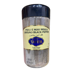 TAYEB Ground Black Pepper 150g – Premium Moroccan Black Pepper Powder for Everyday Cooking & Seasoning