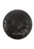 Moroccan Leather Stuffed Poufs - Handmade by My Poufs