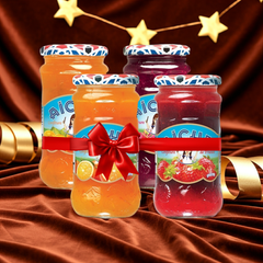 Aicha Jam (Pack of 6) - Moroccan Jam for Breakfast, Baking, and Desserts