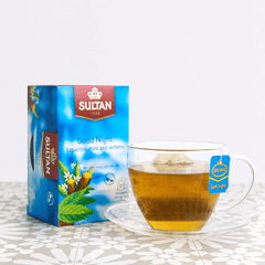 Sultan Good Night Tea - 20 Tea Bags - Handmade by My Poufs