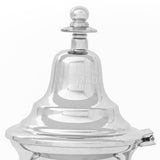 Moroccan Serving TeaPot Handmade Of Brass Silver Plated Hand Carved In Fes Morocco - Handmade by My Poufs